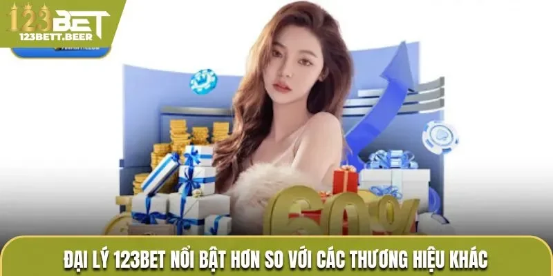 Đại lý 123Bet nổi bật hơn so với các thương hiệu khác